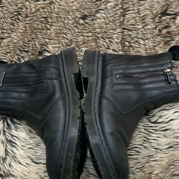 Dr. Martens Black Combat Boots - Picture 5 of 14